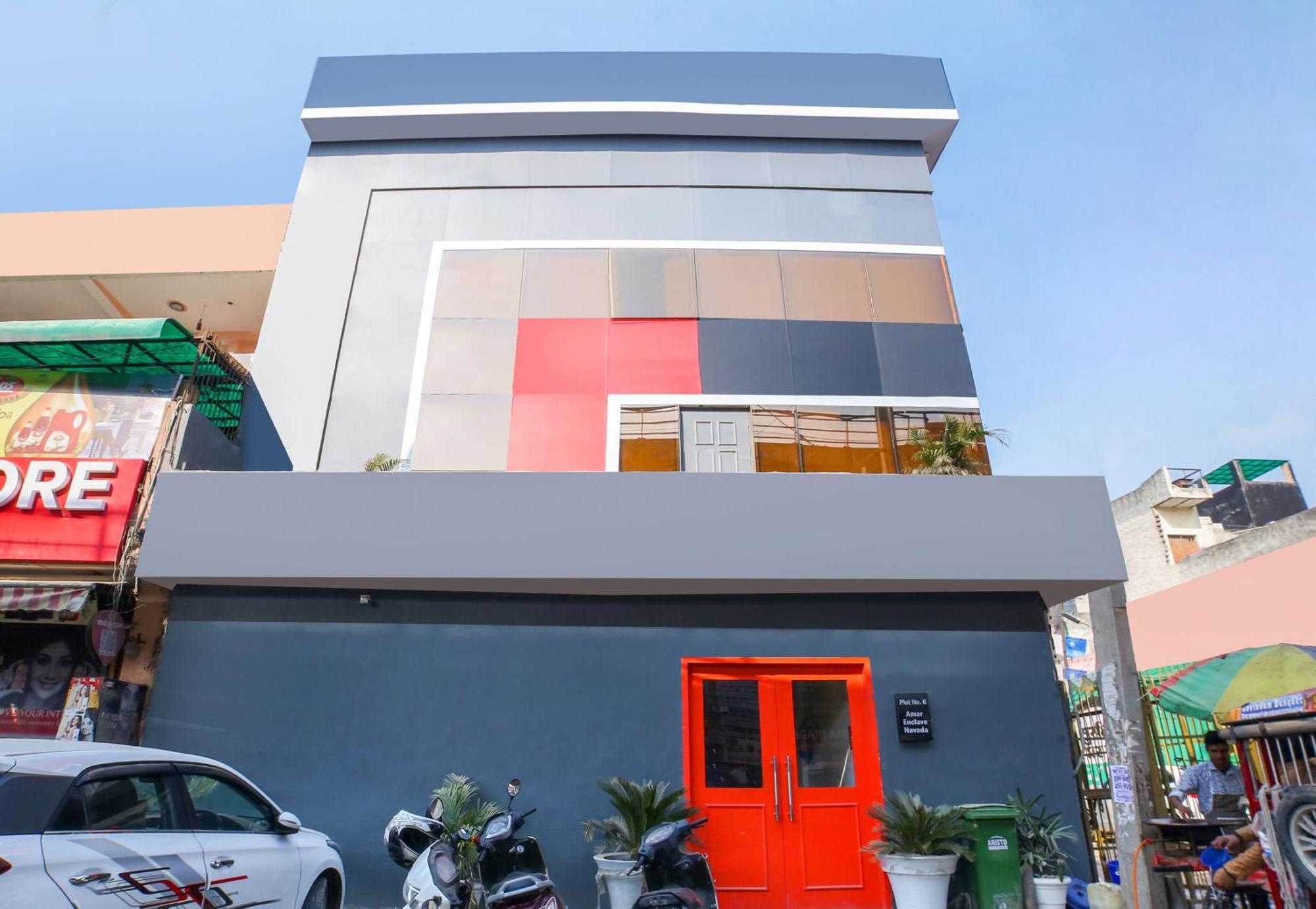 Super Hotel O Nawada Metro Delhi  Exteriör bild